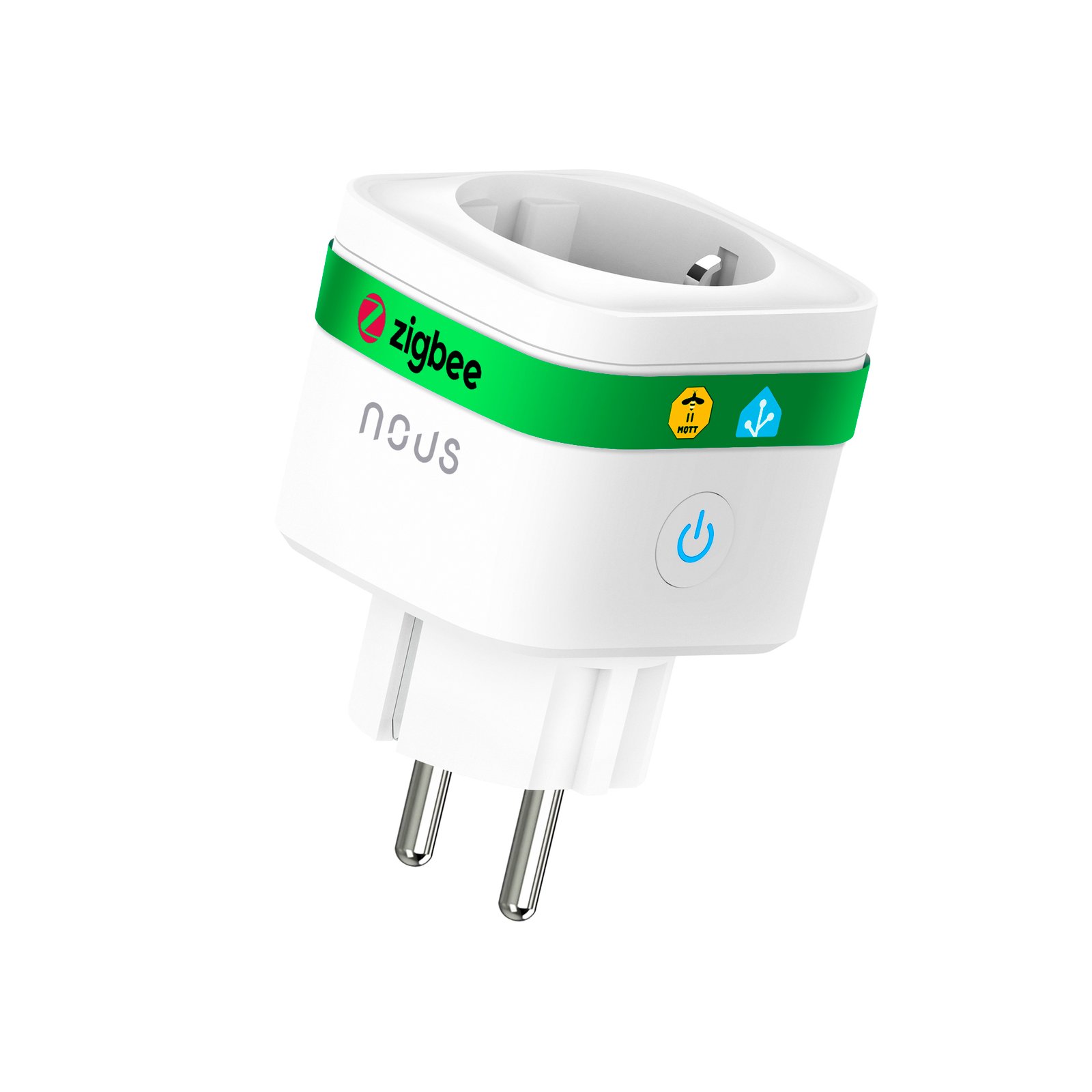 Priza inteligenta wifi Nous A7Z,16A, ZigBee 3.0, Monitorizare Consum, Compatibila Alexa/Google