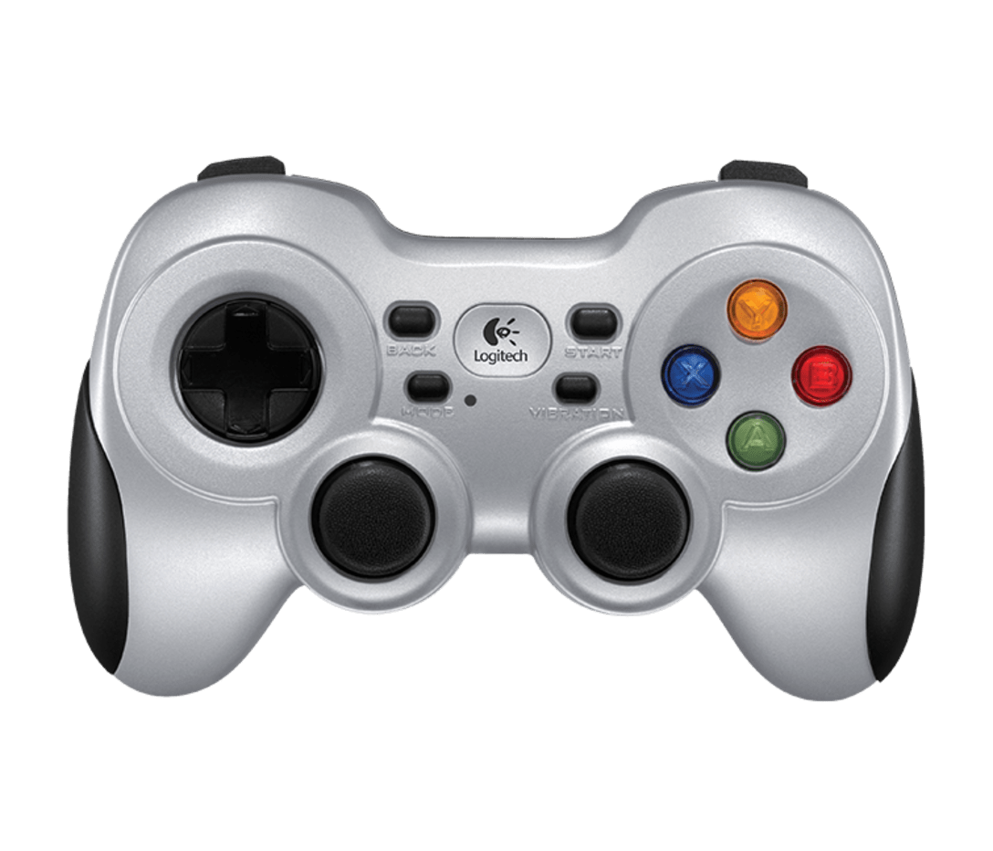 Gamepad wireless Logitech F710, argintiu