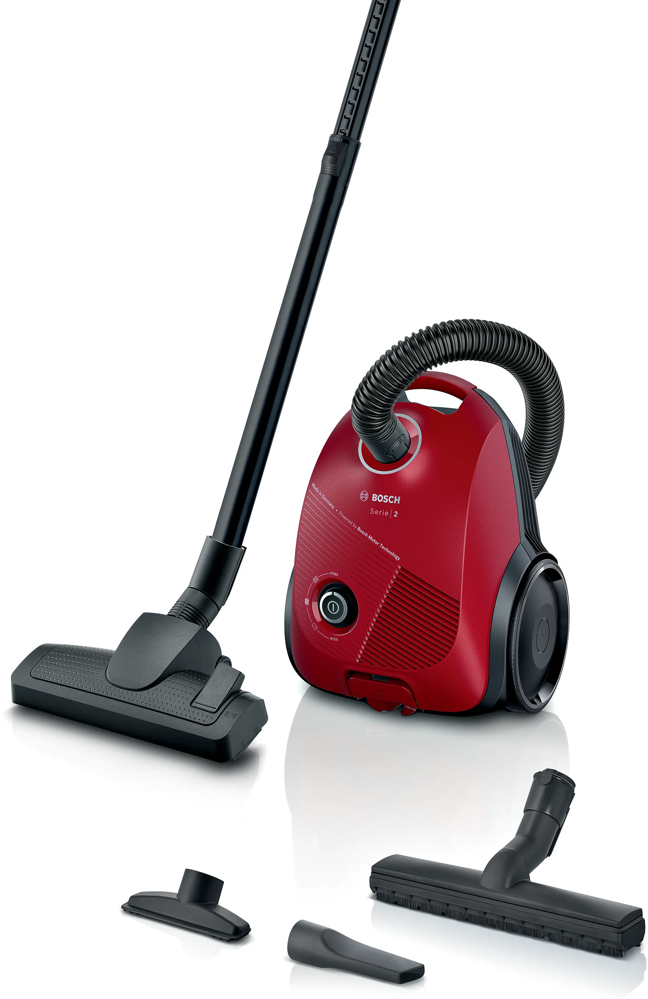 Aspirator cu sac Bosch Serie 2 BGBS2RD1H 3.5L 600W