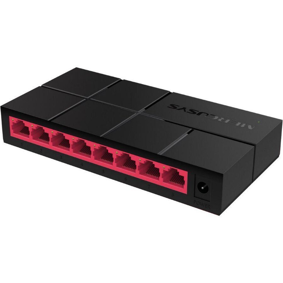 Colaj cu produse recomandate in articolul Plastic sau metal? Trei switch-uri gigabit cu 8 porturi