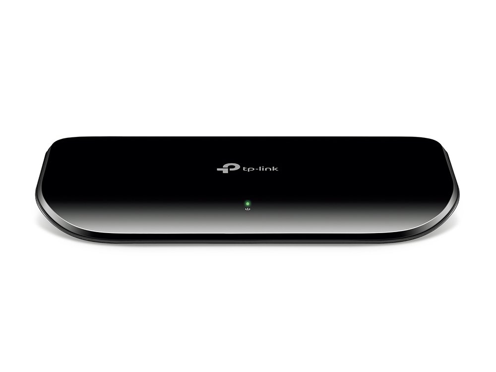Switch 8 porturi TP-Link TL-SG1008D, Gigabit, desktop, plastic