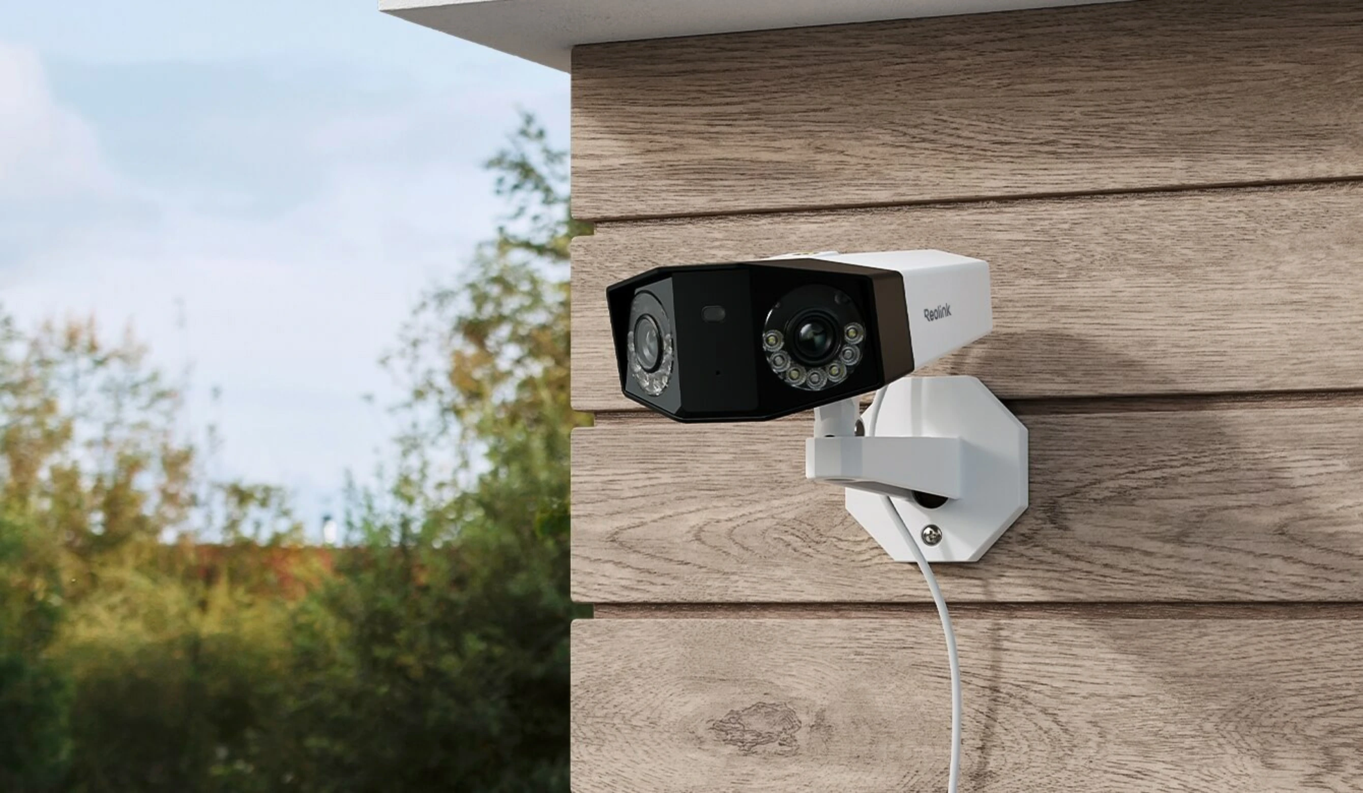 Camera IP PoE Reolink Duo Series P730, 8 MP, panoramica 180 grade